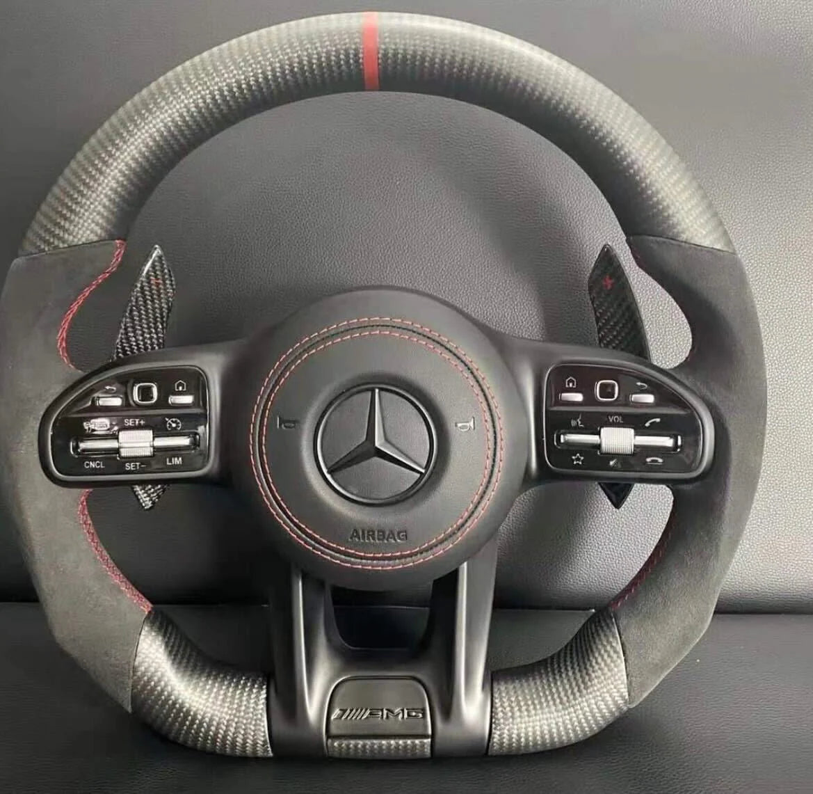 Mercedes Carbon Fiber Steering Wheel