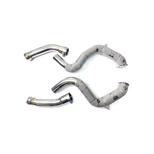 Mercedes W205 C63 Catless Downpipes