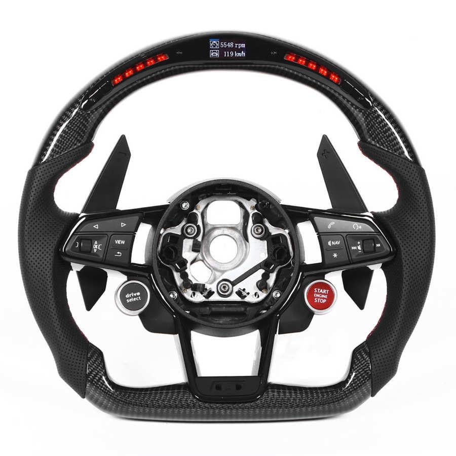 Audi Carbon Fiber Custom Steering Wheels