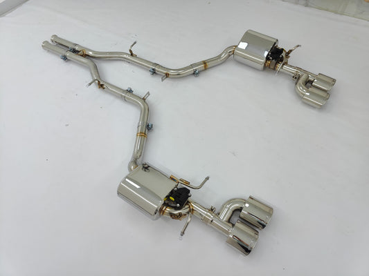 Mercedes W212 Preface Lift Catback Valved Exhaust System