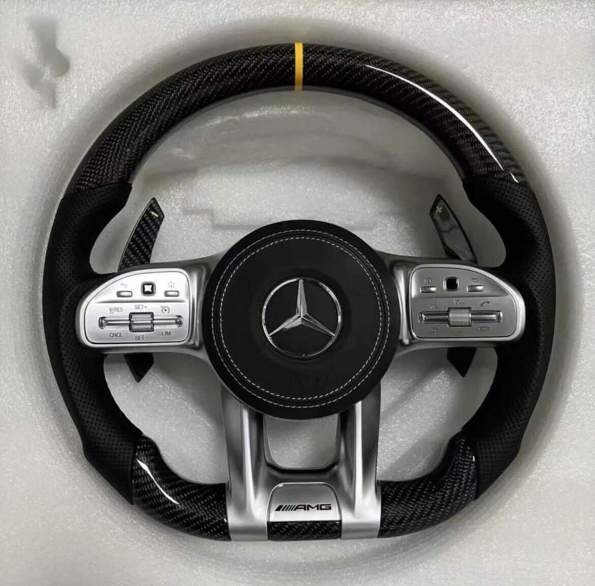 Mercedes Carbon Fiber Steering Wheel