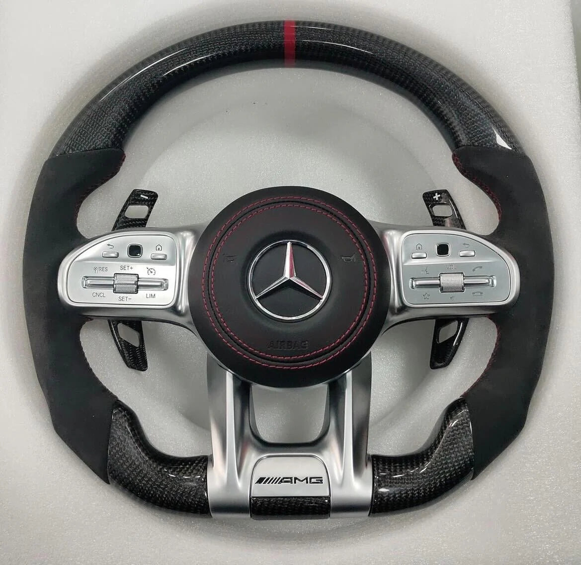 Mercedes Carbon Fiber Steering Wheel