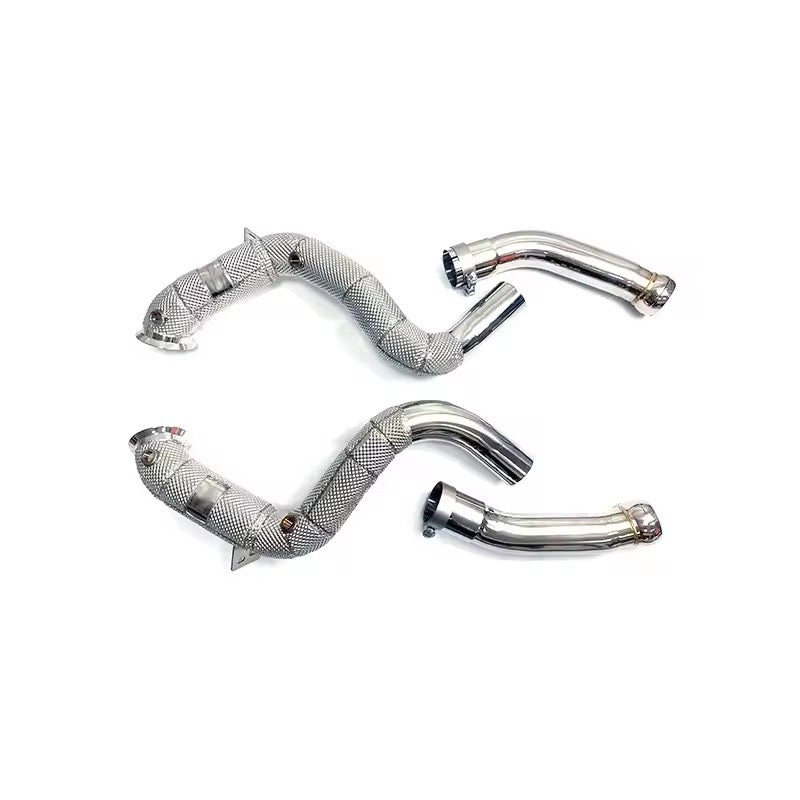 Mercedes W205 C63 Catless Downpipes