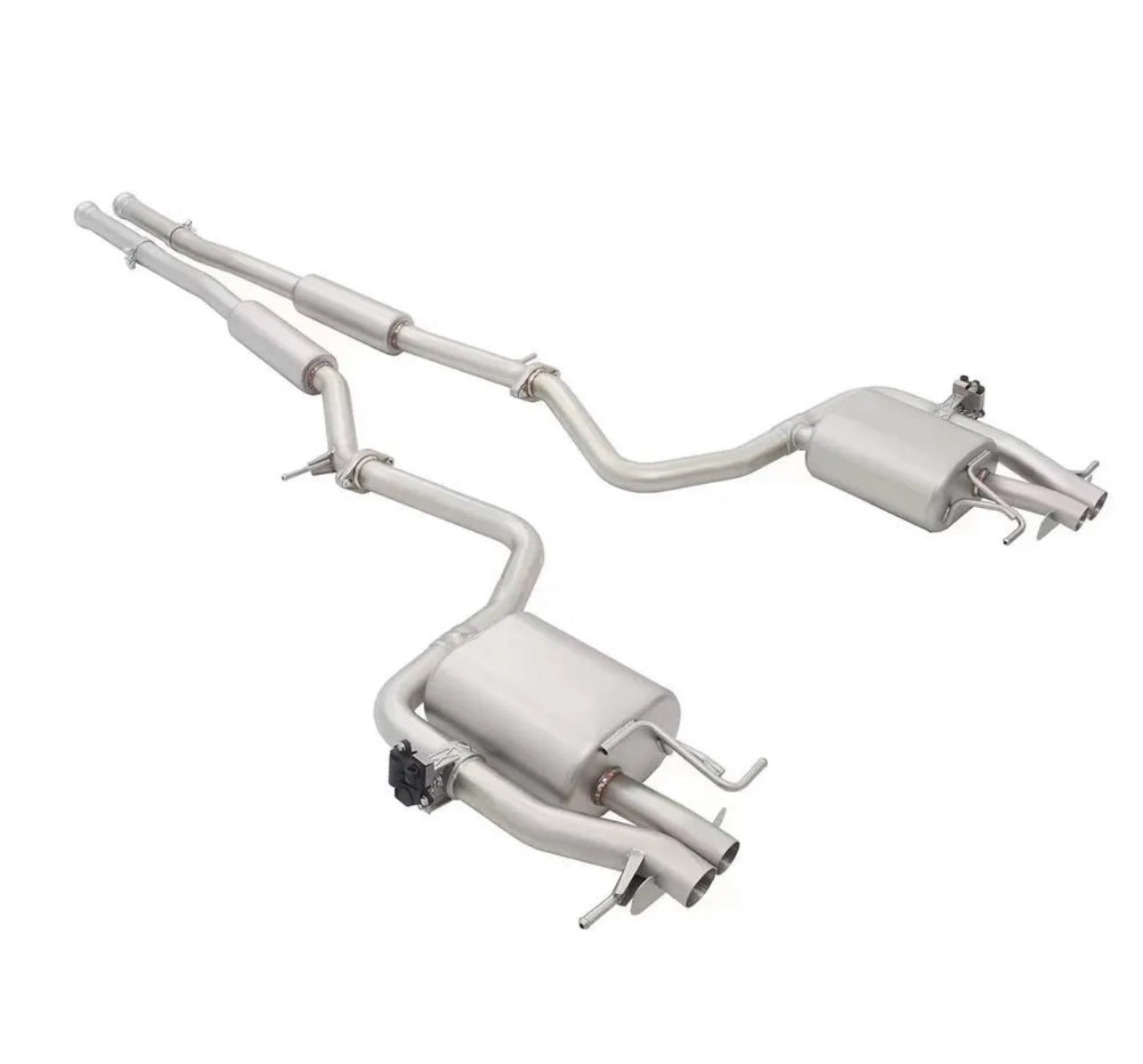 Mercedes S500 W223 Catback Valved Control Exhaust System