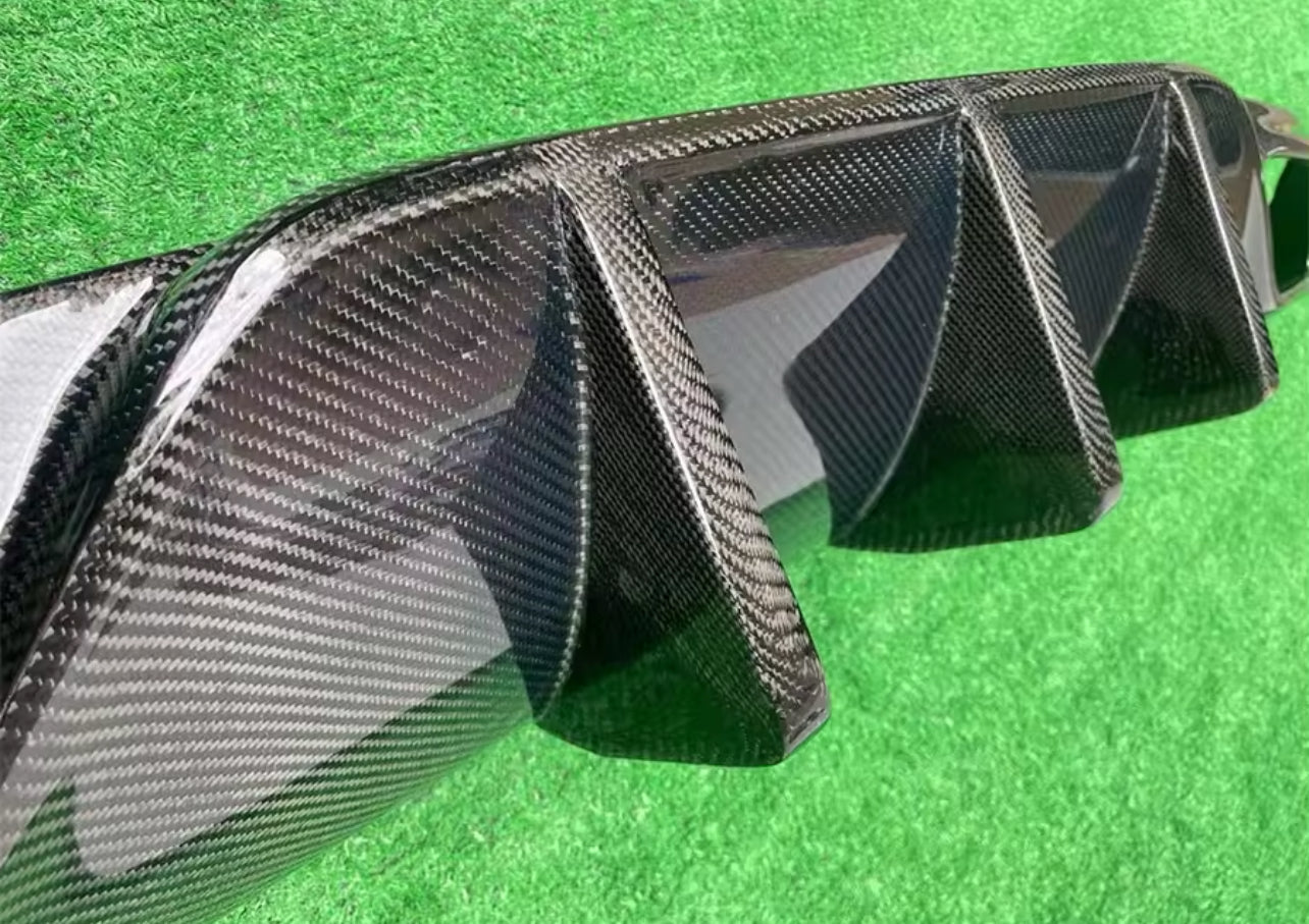 Mercedes W205 C63/ C43 Coupe Carbon Fiber Diffuser