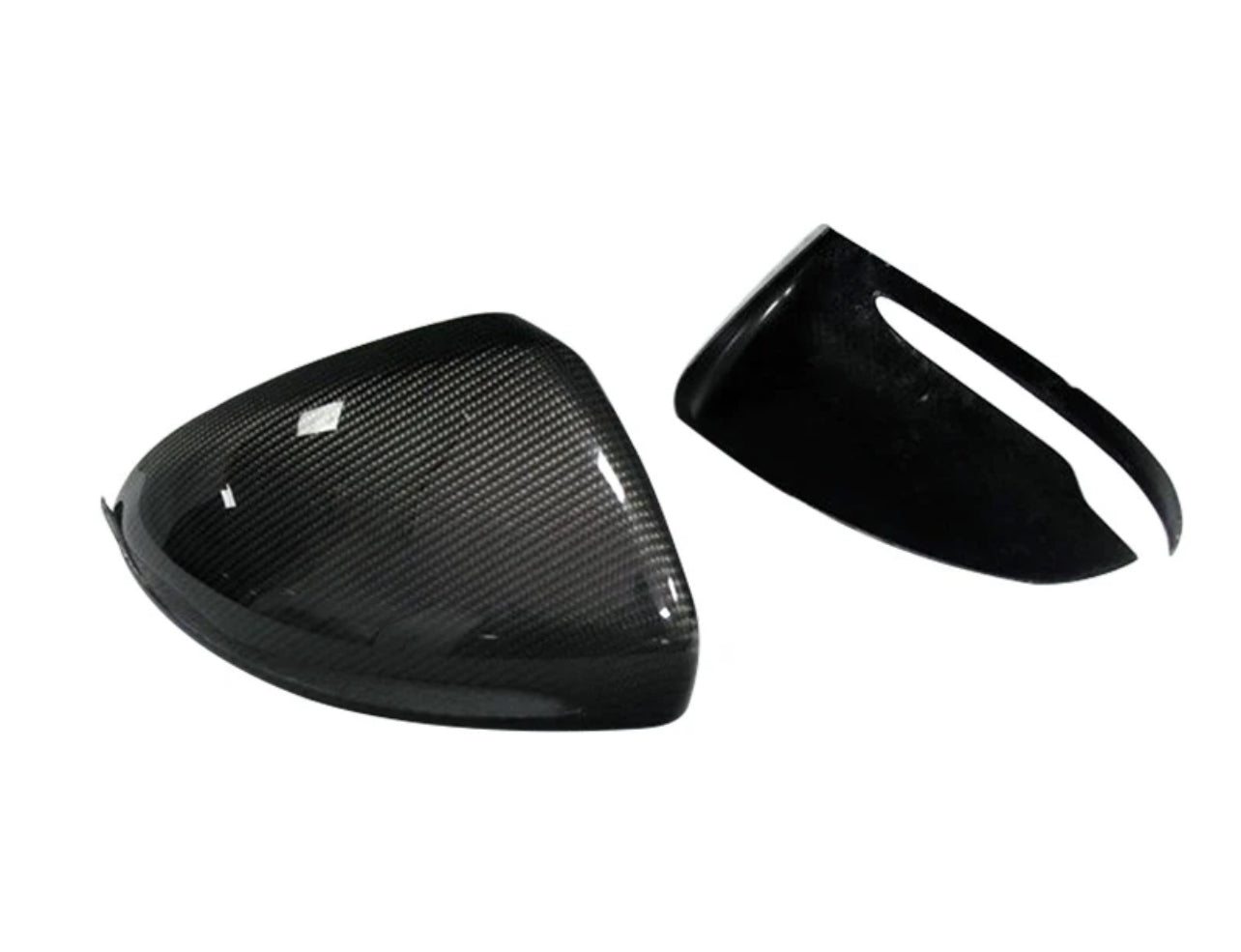 Mercedes C Class W205 Coupe Carbon Finer Mirror Caps 2014-2017