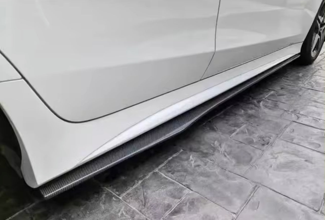 Mercedes CLS53/CLS63 Carbon Fiber Side Skirts