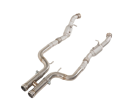 Mercedes S600 W222 V12 2014-2020 Catted Downpipes