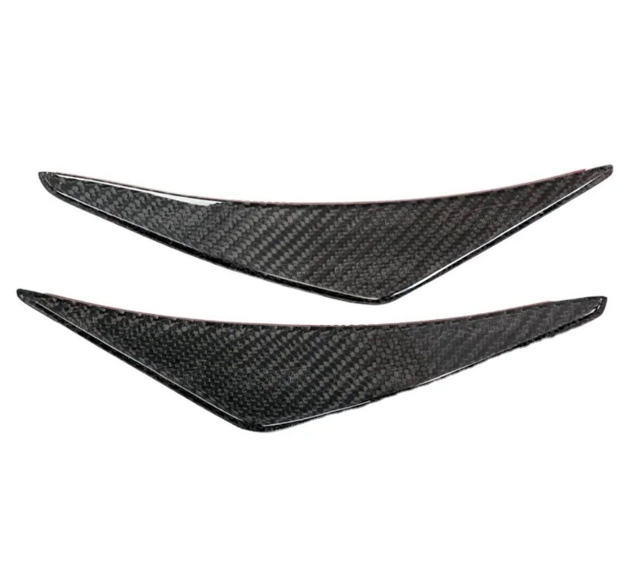 Mercedes Carbon Fiber Front Bumper Canards SLS63 2011-2014