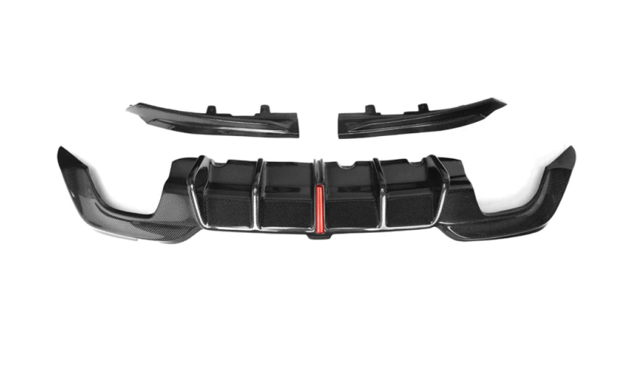 BMW G20 KBL Style Carbon Fiber Rear Diffuser 2019-2022