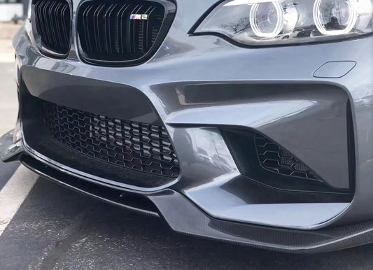 BMW F87 M2 V Style Carbon Fiber Front Lip 2016-2021