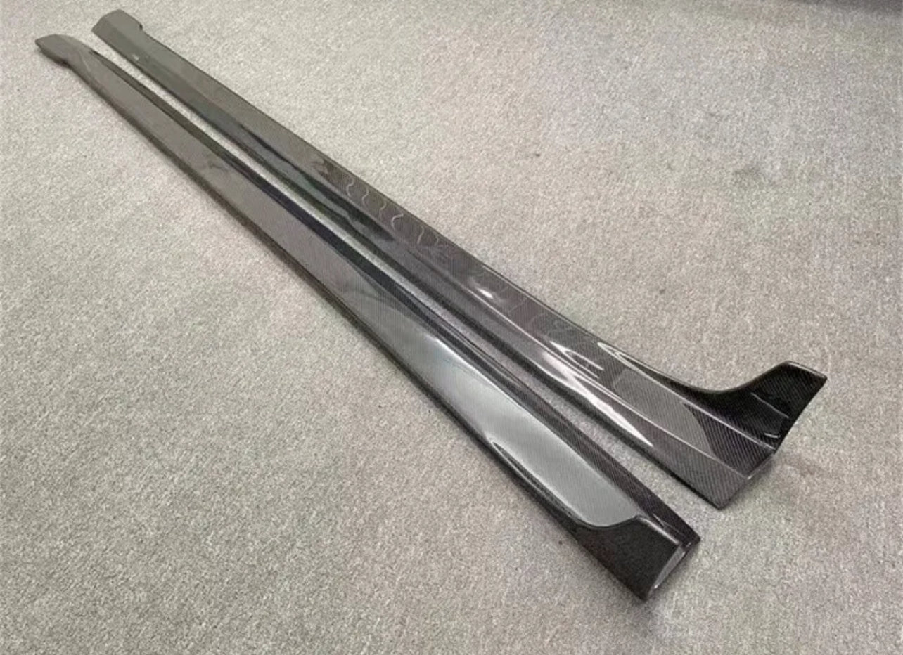 Mercedes CLS63 Carbon Fiber Side Skirts 2012-2017