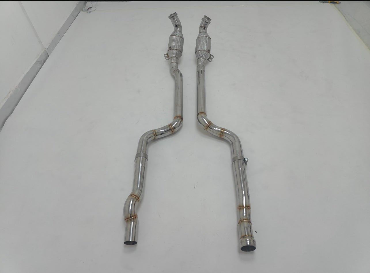 Mercedes C300 W204 Catted/Catless Downpipe