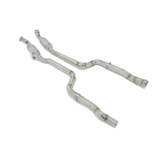 Mercedes E350/E400 W212 Catted/Catless Downpipes