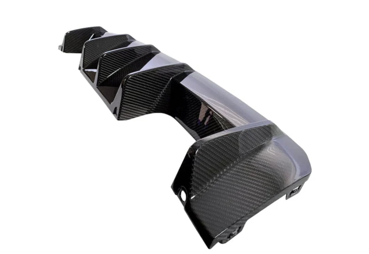 BMW G80/G82 M3/M4 Euro Style Carbon Fiber Rear Diffuser 2021+