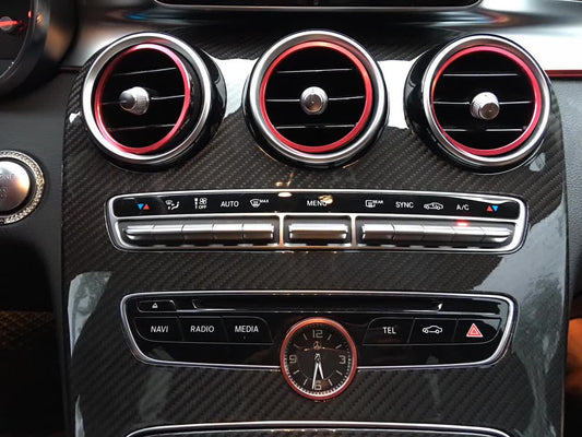 Mercedes W205 Carbon Fiber Interior