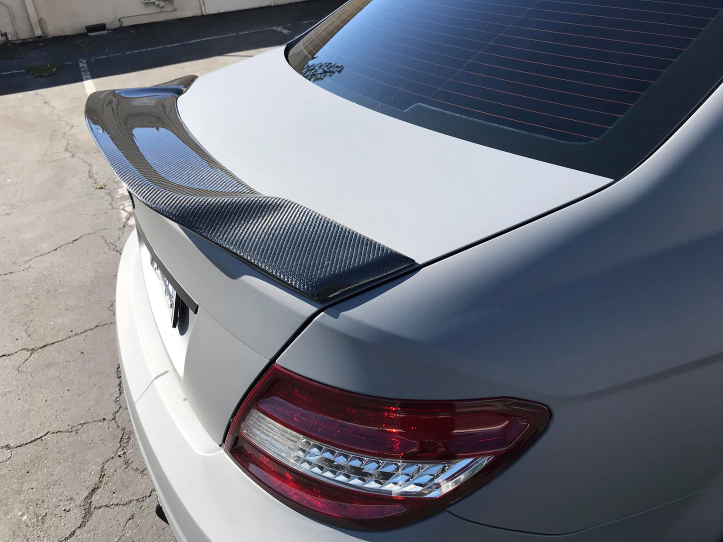 Mercedes W204 Coupe Carbon Fiber Spoiler 2008-2013