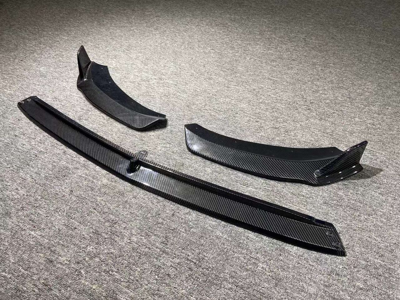 Mercedes C43 Carbon Fiber Front Lip 2021-2022