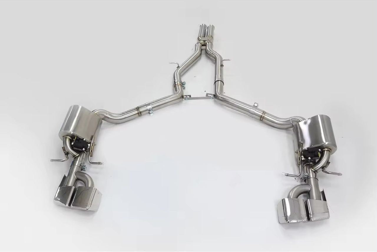 Mercedes W204 C350 Catback Valved Exhaust System 2015