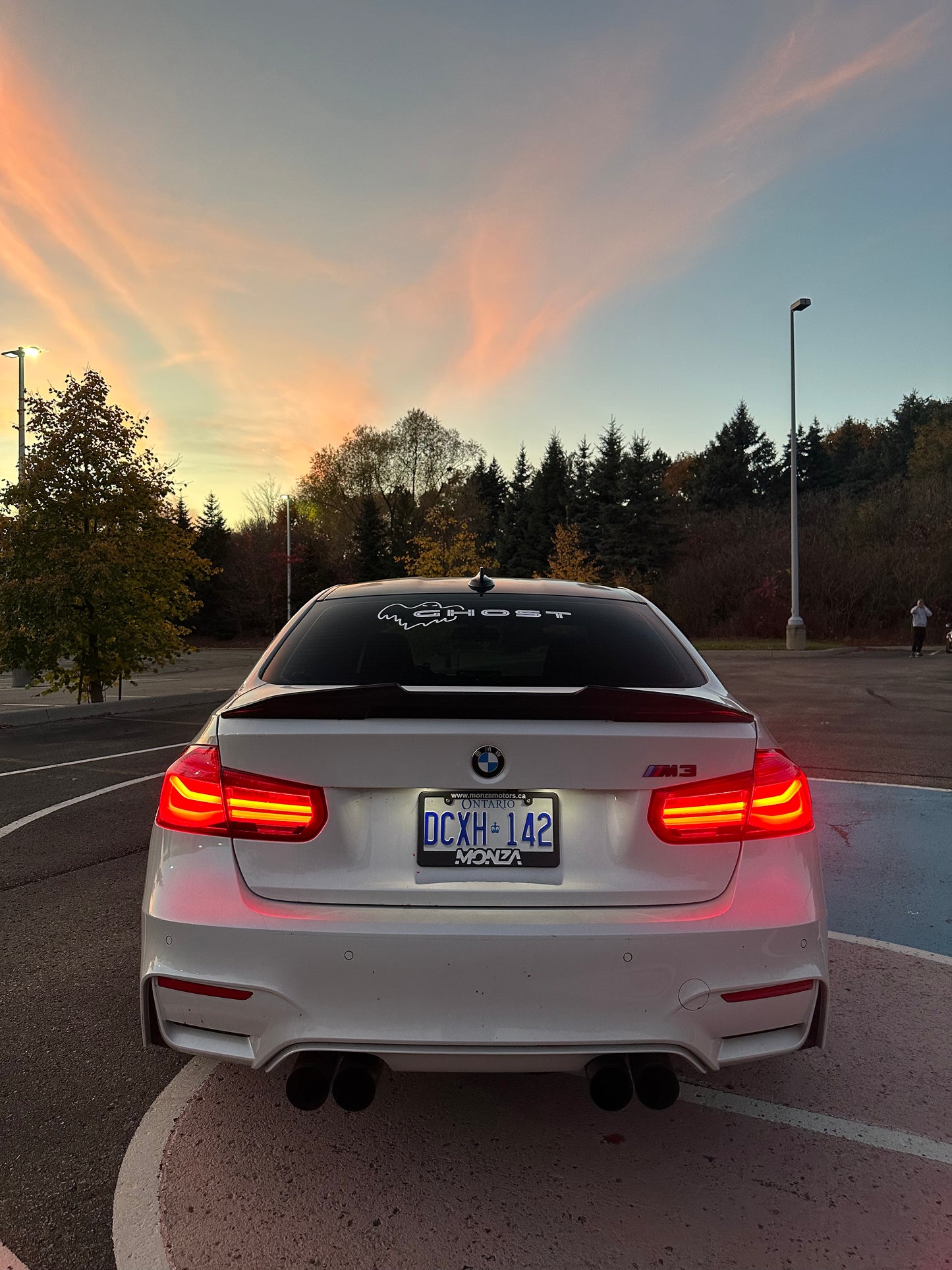 BMW F30/F80 PSM Style Carbon Fiber Spoiler 2013-2018