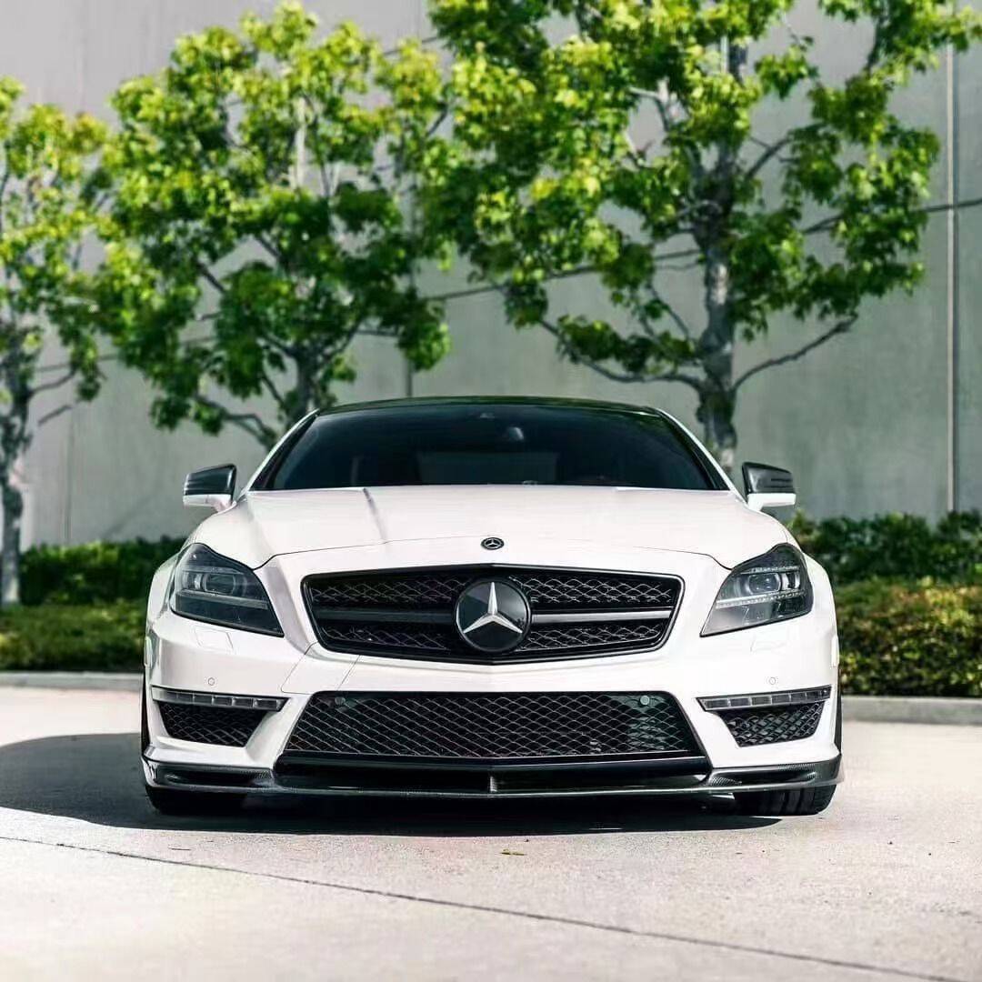 Mercedes W218 CLS63 Vorsteiner Carbon Fiber Front Lip 2012-2013