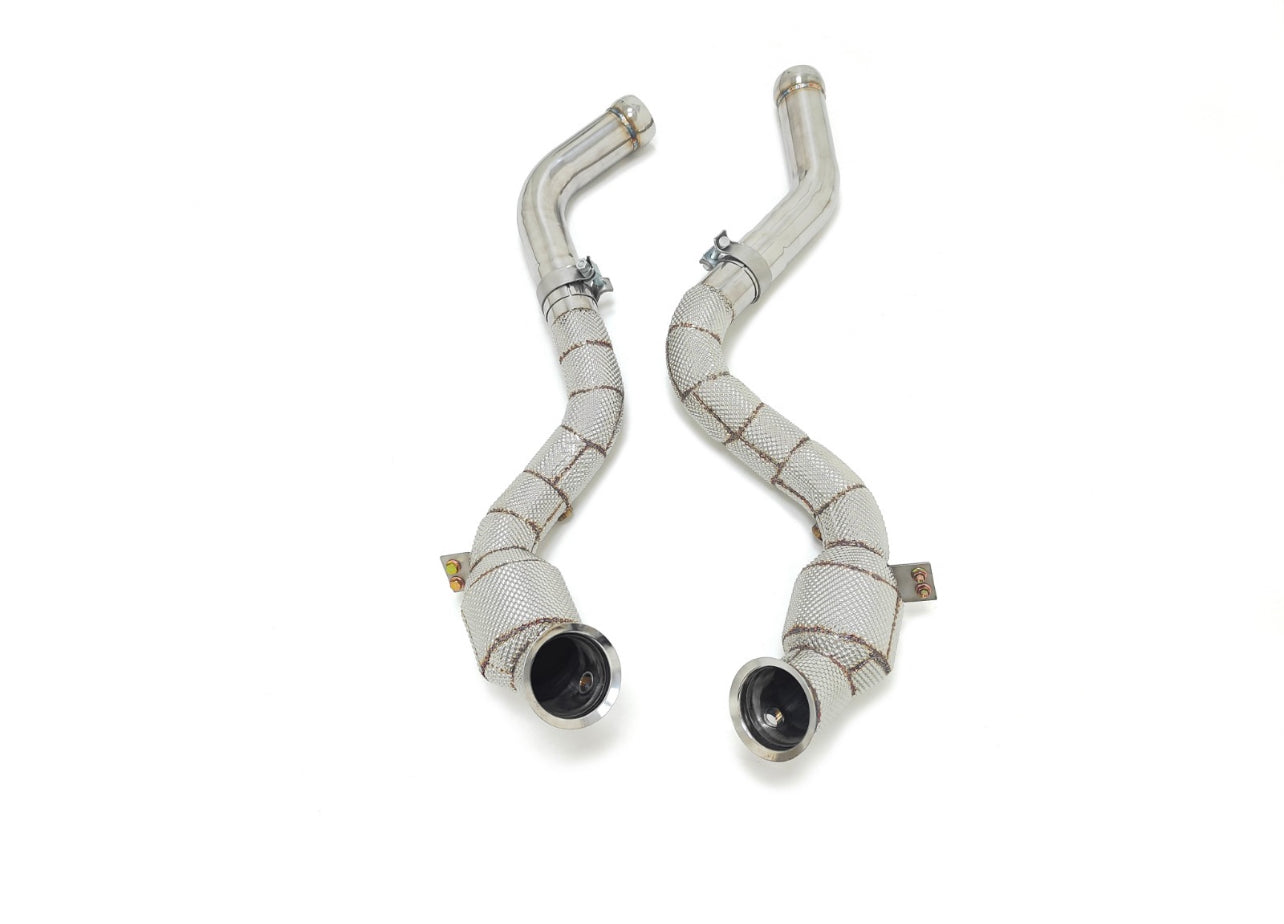 2015-2021 W205 C63/C63S Catted Downpipes