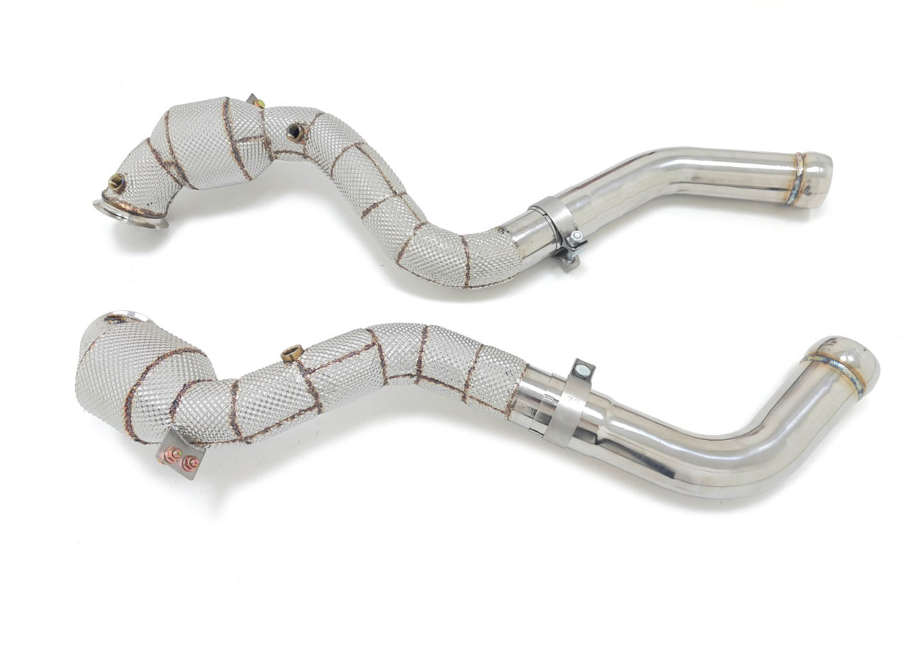 2015-2021 W205 C63/C63S Catted Downpipes