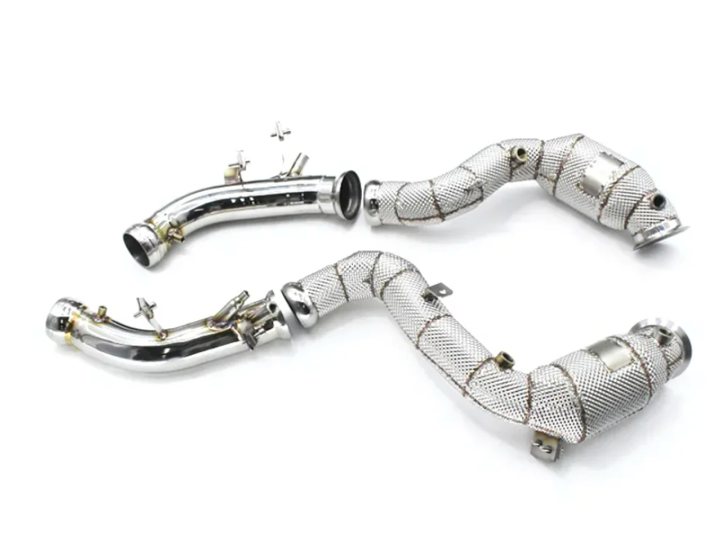 W213 E63/E63s Catless Downpipes